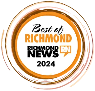 Best of Richmond 2024 award from Richmond News - Ginger Indian Cuisine